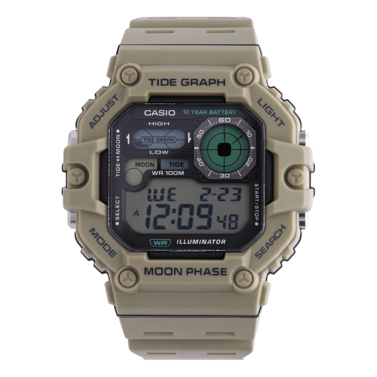 Casio digitaal horloge beige WS-1700H-5AVEF