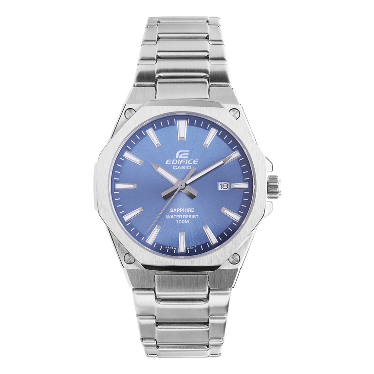 Edifice horloge staal met blauw EFR-S108D-2AVUEF